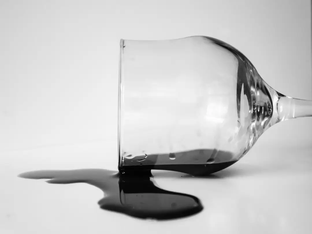 glass spill